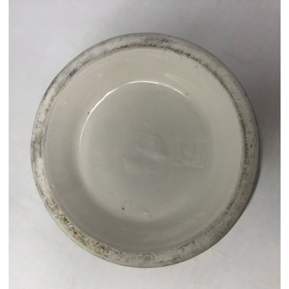 Floral Poppies Ceramic Cup Vase Vanity Bathroom Decor Hand Painted - Picture 5 of 8